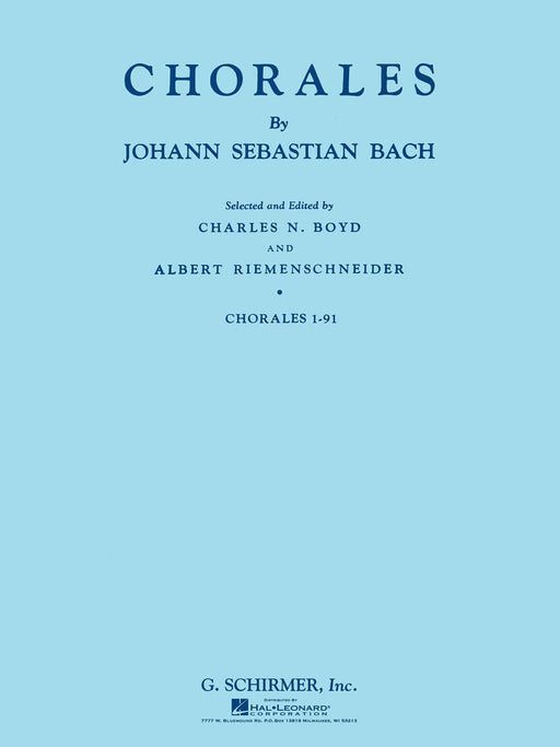 Chorales 1-91, Open Score Piano Solo 巴赫約翰‧瑟巴斯提安 合唱 鋼琴 獨奏 | 小雅音樂 Hsiaoya Music