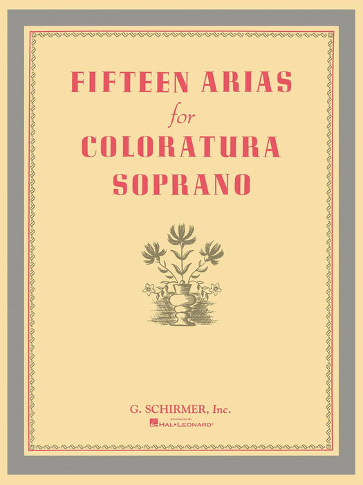 Fifteen Arias for Coloratura Soprano Soprano and Piano 詠唱調 鋼琴 | 小雅音樂 Hsiaoya Music