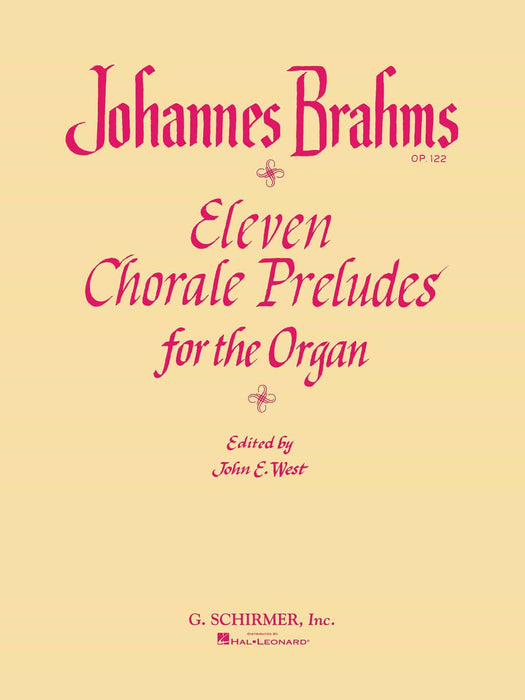 11 Chorale Preludes Organ Solo 布拉姆斯 聖詠合唱前奏曲 管風琴 獨奏 | 小雅音樂 Hsiaoya Music