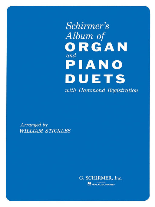 Schirmer's Organ and Piano Duets Organ/Piano Duet 管風琴 鋼琴 二重奏 管風琴四手聯彈 | 小雅音樂 Hsiaoya Music
