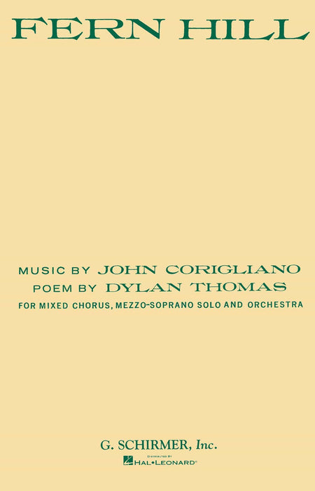 Fern Hill SATB | 小雅音樂 Hsiaoya Music