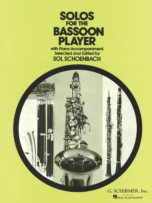 Solos for the Bassoon Player Bassoon with Piano Accompaniment 獨奏 低音管 鋼琴 伴奏 | 小雅音樂 Hsiaoya Music