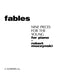 Fables: 9 Pieces for the Young Piano Solo 小品 鋼琴 獨奏 | 小雅音樂 Hsiaoya Music