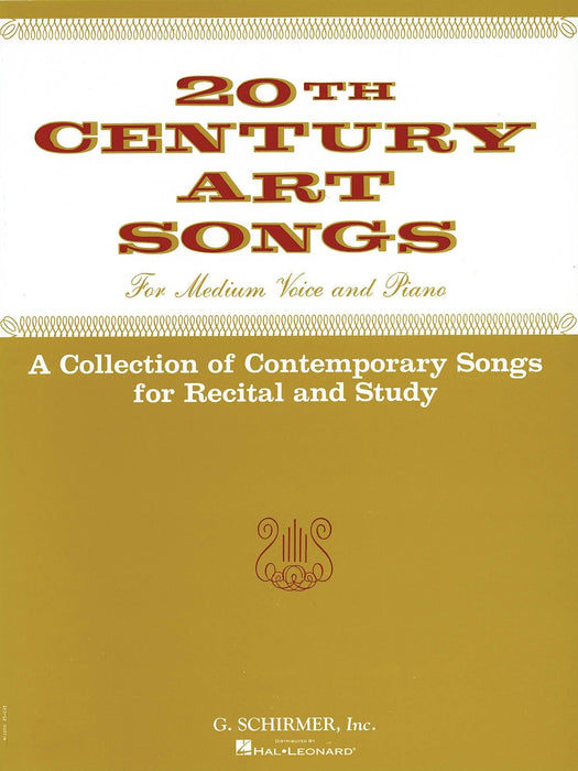 Twentieth Century Art Songs for Recital and Study Medium Voice | 小雅音樂 Hsiaoya Music