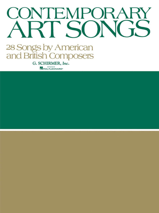 Contemporary Art Songs: 28 by British and American Composers Voice and Piano 鋼琴 | 小雅音樂 Hsiaoya Music