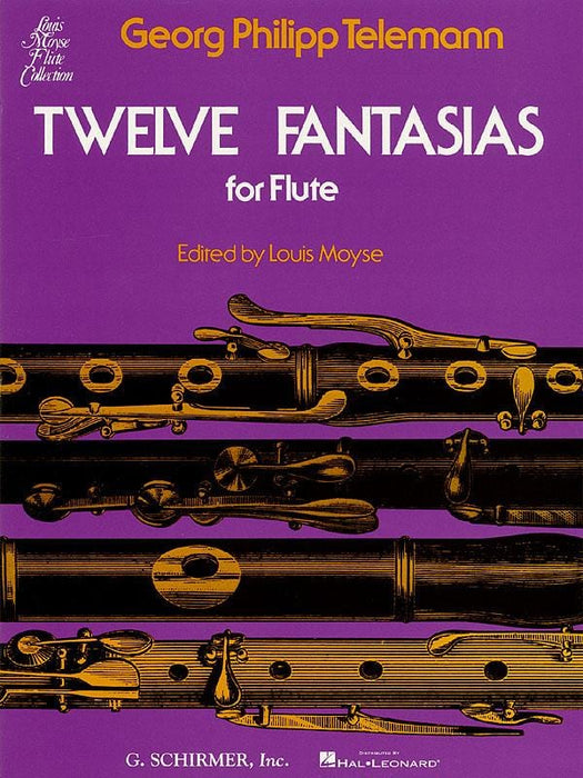 Twelve Fantasias for Solo Flute 泰勒曼 幻想曲 獨奏 長笛 | 小雅音樂 Hsiaoya Music