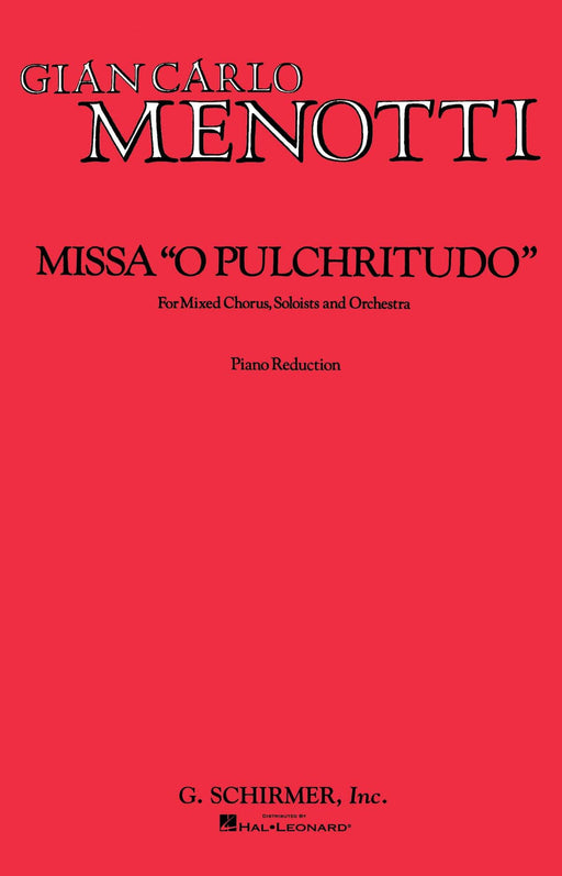 Missa O Pulchritudo SATB | 小雅音樂 Hsiaoya Music