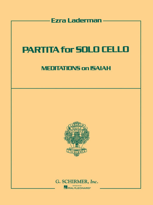 Partita for Solo Cello: Meditations on Isaiah Cello Solo 古組曲 獨奏 大提琴 獨奏 | 小雅音樂 Hsiaoya Music
