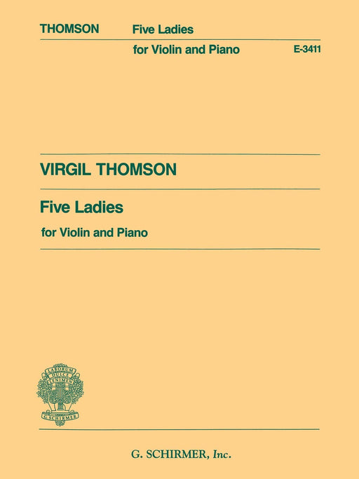 5 Ladies Violin and Piano 湯姆森,維吉爾 小提琴 鋼琴 | 小雅音樂 Hsiaoya Music