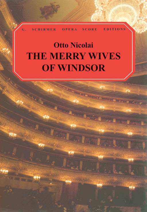 The Merry Wives of Windsor Vocal Score 尼可萊 溫莎的俏娘兒們 | 小雅音樂 Hsiaoya Music