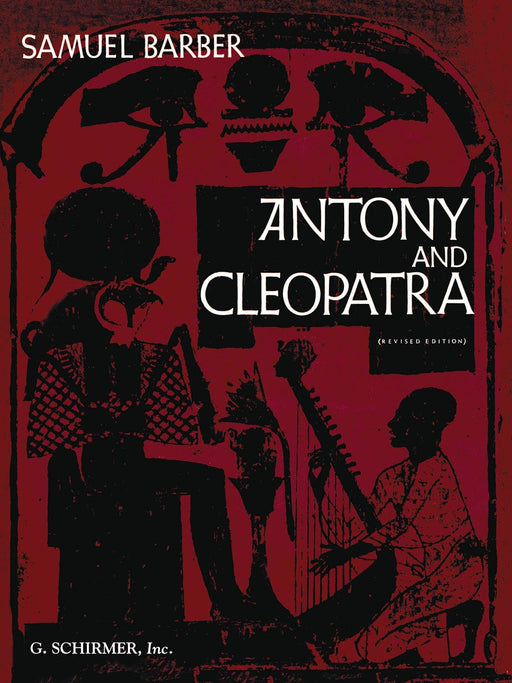 Antony and Cleopatra Vocal Score 聲樂總譜 | 小雅音樂 Hsiaoya Music