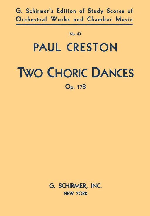 2 Choric Dances, Op. 17b Study Score No. 43 舞曲 | 小雅音樂 Hsiaoya Music