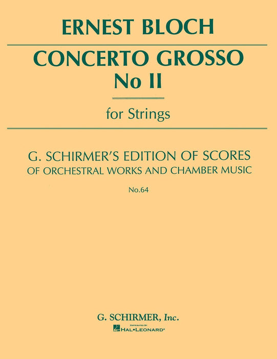 Concerto Grosso No. 2 Study Score No. 64 大協奏曲 | 小雅音樂 Hsiaoya Music