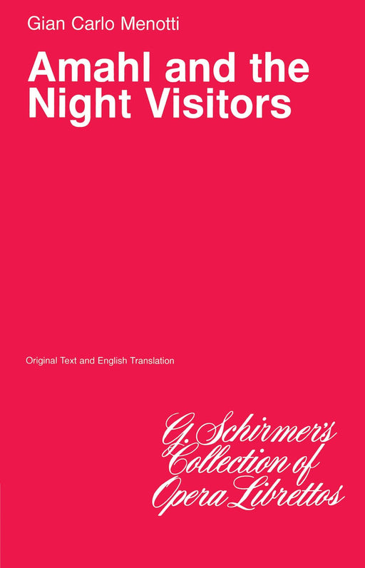 Amahl and the Night Visitors Libretto 阿瑪與夜訪者 | 小雅音樂 Hsiaoya Music