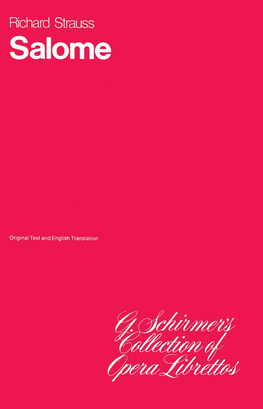 Salome Libretto 史特勞斯,約翰 莎樂美 | 小雅音樂 Hsiaoya Music