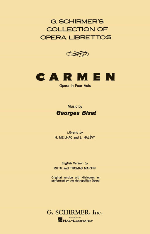 Carmen Libretto 比才 卡門 | 小雅音樂 Hsiaoya Music