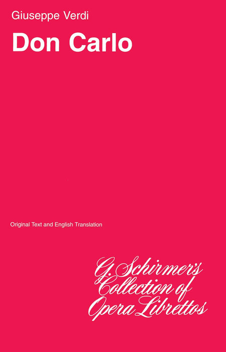 Don Carlos Libretto 威爾第,朱塞佩 納布果 | 小雅音樂 Hsiaoya Music