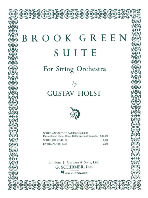 Brook Green Suite 霍爾斯特,古斯塔夫 組曲 | 小雅音樂 Hsiaoya Music