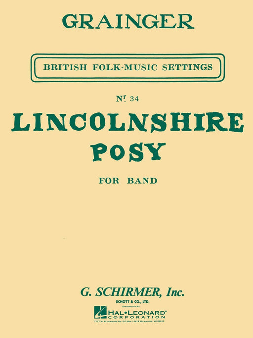 Lincolnshire Posy Score and Parts | 小雅音樂 Hsiaoya Music