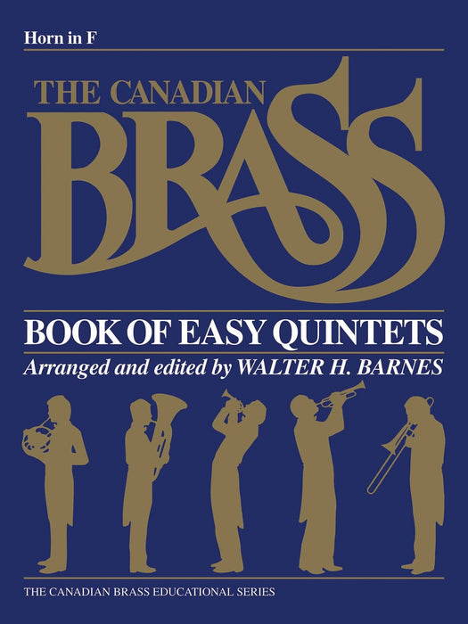 The Canadian Brass Book of Easy Quintets French Horn 銅管樂器 法國號 五重奏 | 小雅音樂 Hsiaoya Music