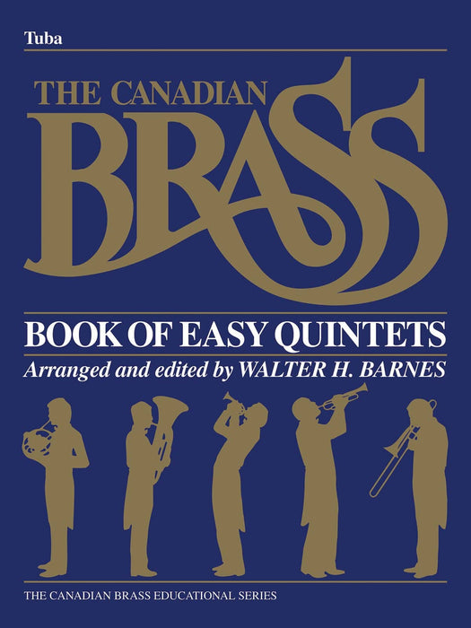 The Canadian Brass Book of Easy Quintets Tuba in C (B.C.) 銅管樂器 低音號 五重奏 | 小雅音樂 Hsiaoya Music
