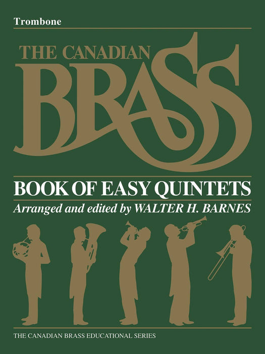 The Canadian Brass Book of Beginning Quintets Trombone 銅管樂器 長號 五重奏 | 小雅音樂 Hsiaoya Music