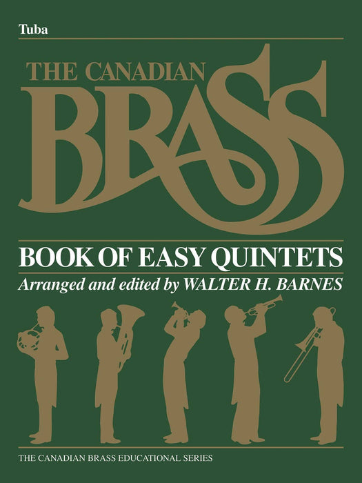 The Canadian Brass Book of Beginning Quintets Tuba part in C (B.C.) 銅管樂器 低音號 五重奏 | 小雅音樂 Hsiaoya Music