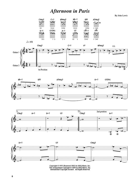 A Modern Method for Guitar - Jazz Songbook, Vol. 1 吉他爵士音樂 | 小雅音樂 Hsiaoya Music