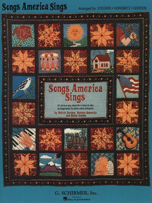 Songs America Sings: 121 Easy Arrangements for Piano/Vocal/Guitar Piano/Vocal/Guitar 鋼琴 吉他 鋼琴 吉他 | 小雅音樂 Hsiaoya Music