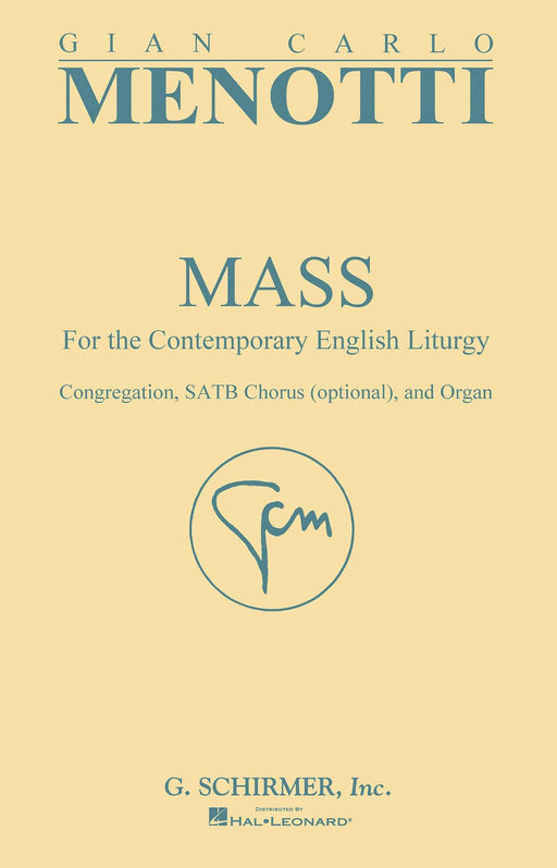 Mass for the Contemporary English Liturgy SATB 彌撒曲 | 小雅音樂 Hsiaoya Music