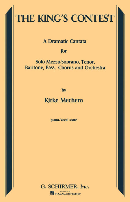 The King's Contest Vocal Score 聲樂總譜 | 小雅音樂 Hsiaoya Music