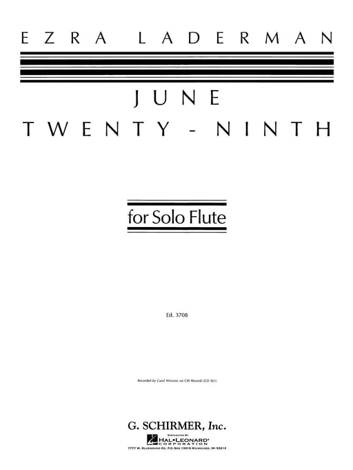 June Twenty-Ninth Flute Solo 長笛 獨奏 | 小雅音樂 Hsiaoya Music