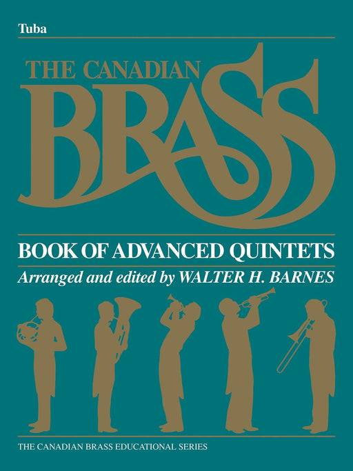 The Canadian Brass Book of Advanced Quintets Tuba in C (B.C.) 銅管樂器 低音號 五重奏 | 小雅音樂 Hsiaoya Music