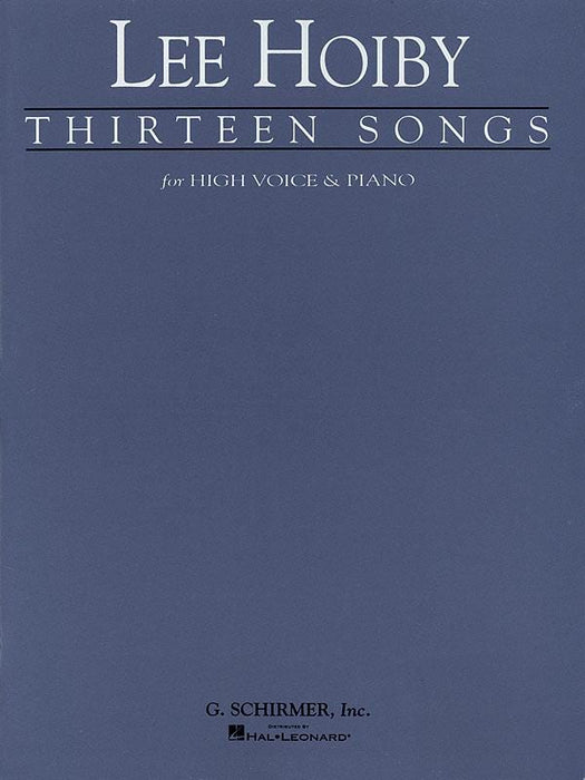 Thirteen Songs Voice and Piano 霍伊比 鋼琴 | 小雅音樂 Hsiaoya Music