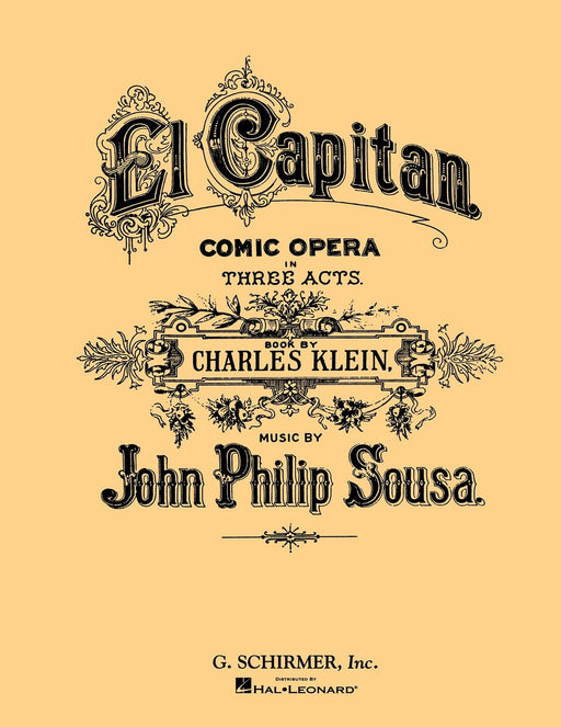 El Capitan Vocal Score 蘇沙 聲樂總譜 | 小雅音樂 Hsiaoya Music