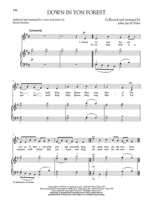 Songs of John Jacob Niles - Revised and Expanded Edition High Voice 高音 | 小雅音樂 Hsiaoya Music