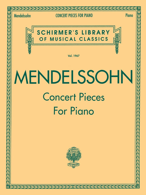 Concert Pieces for Piano Schirmer Library of Classics Volume 1967 Piano Solo 小品 鋼琴 獨奏 | 小雅音樂 Hsiaoya Music