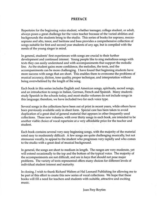 The First Book of Soprano Solos Now with Book/CD packages available for all volumes! 獨奏 | 小雅音樂 Hsiaoya Music