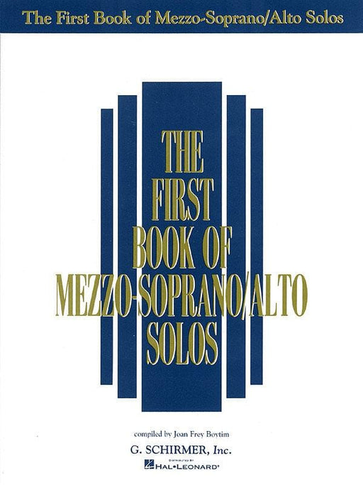 The First Book of Mezzo-Soprano/Alto Solos 次女高音 獨奏 | 小雅音樂 Hsiaoya Music