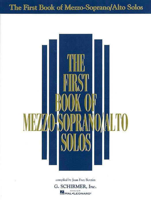 The First Book of Mezzo-Soprano/Alto Solos 次女高音 獨奏 | 小雅音樂 Hsiaoya Music