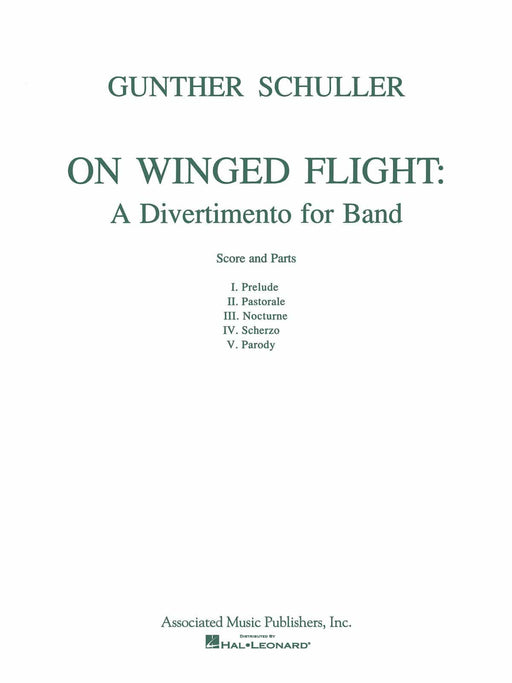 On Winged Flight Score and Parts 舒勒 | 小雅音樂 Hsiaoya Music