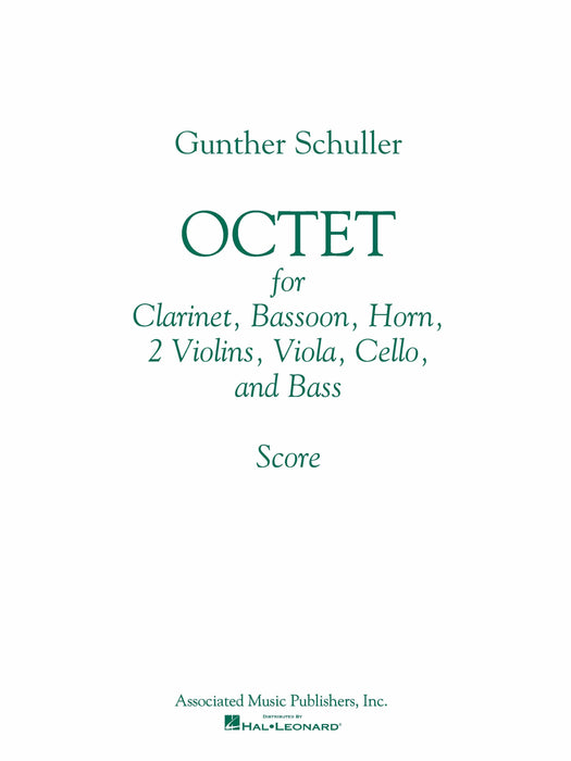 Octet Full Score 舒勒 八重奏大總譜 | 小雅音樂 Hsiaoya Music