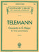 Concerto in G Schirmer Library of Classics Volume 1973 泰勒曼 協奏曲 | 小雅音樂 Hsiaoya Music