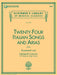 24 Italian Songs & Arias of the 17th & 18th Centuries Medium High Voice - Book with Online Audio 詠唱調 高音 | 小雅音樂 Hsiaoya Music