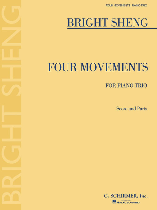 Four Movements for Piano Trio Score & Parts 鋼琴 三重奏 | 小雅音樂 Hsiaoya Music