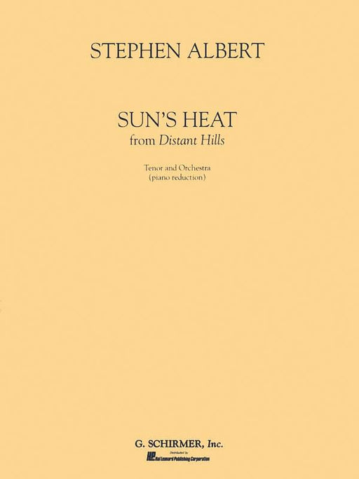 Sun's Heat Tenor and Orchestra (Piano Reduction) 管弦樂團鋼琴 | 小雅音樂 Hsiaoya Music