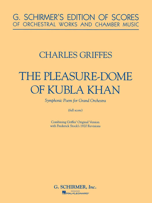 The Pleasure Dome of Kubla Khan Full Score 忽必烈的歡樂宮 | 小雅音樂 Hsiaoya Music
