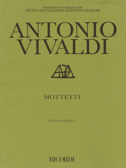 Mottetti (Motets) Critical Edition Score 韋瓦第 經文歌 | 小雅音樂 Hsiaoya Music
