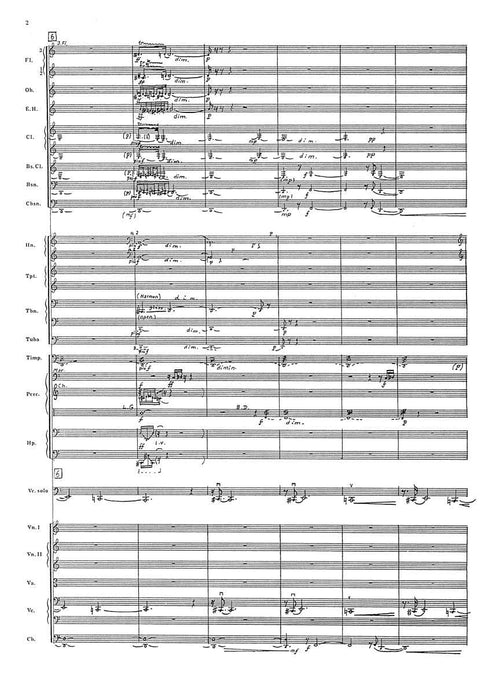 Concerto for Violoncello and Orchestra Full Score 胡薩 協奏曲 大提琴 大總譜 | 小雅音樂 Hsiaoya Music