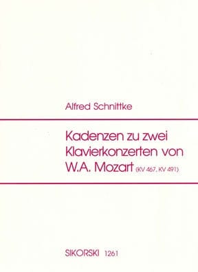 Cadenzas for 2 Mozart Piano Concertos (KV467 & KV491) Piano Solo 莫札特 鋼琴協奏曲 裝飾樂段 | 小雅音樂 Hsiaoya Music